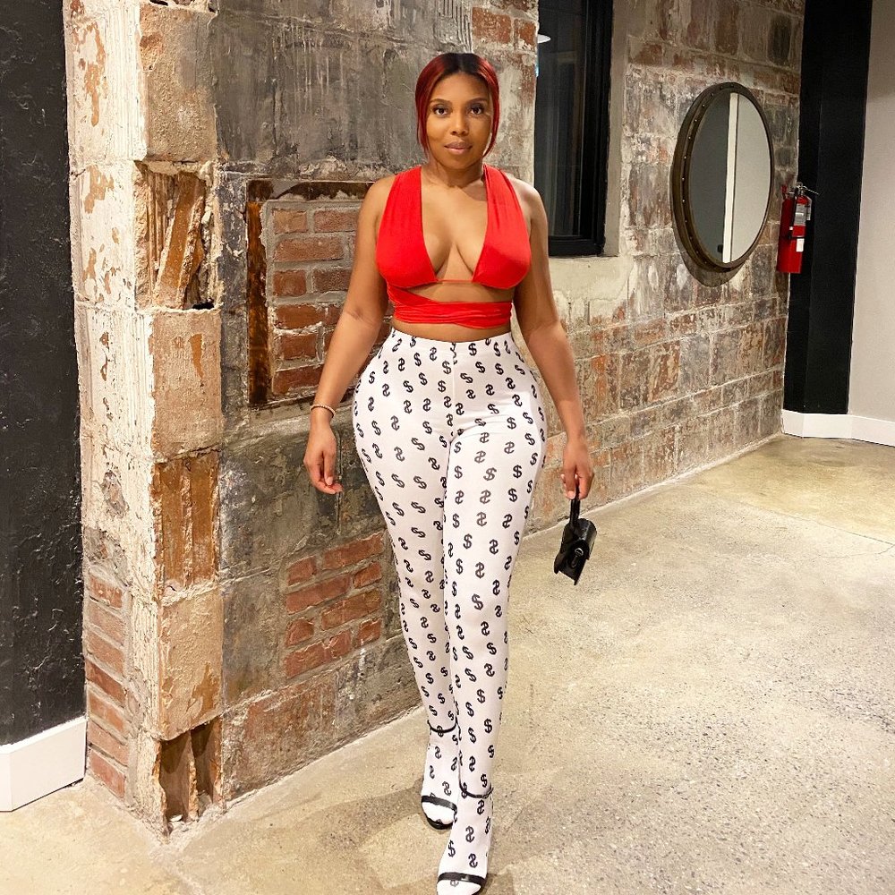 Gimme Money Leggings in White